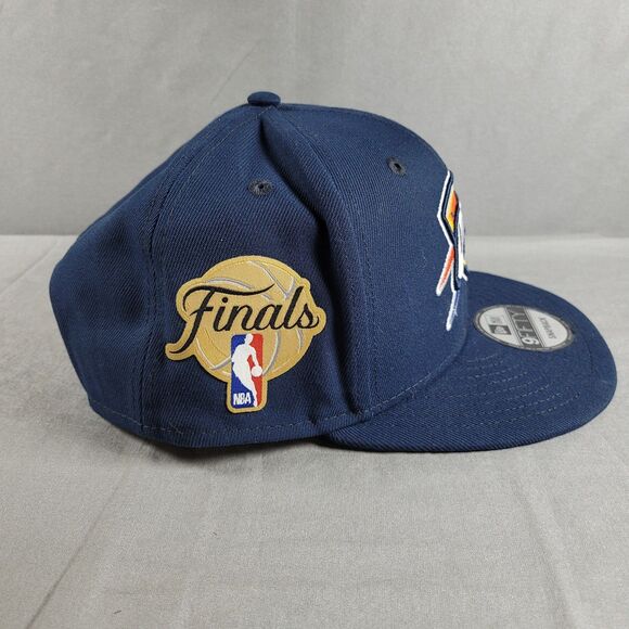 OKC Thunder New Era 9Fifty Snapback Cap Hat Finals Oklahoma City Patches NEW - Picture 5 of 11